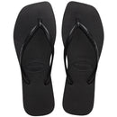 HAVAIANAS SLIM SQUARE FC (PRETO)