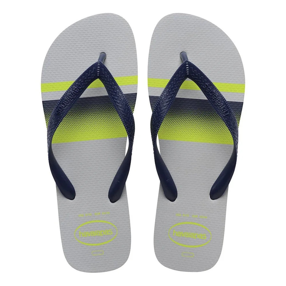 HAVAIANAS TOP BASIC FC  (CINZA GELO/MARINHO)