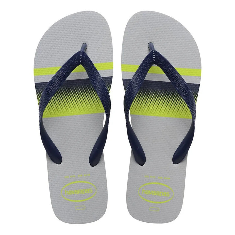 HAVAIANAS TOP BASIC FC  (CINZA GELO/MARINHO)