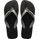 HAVAIANAS DUAL FC  (PRETO/CINZA)