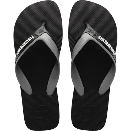 HAVAIANAS DUAL FC  (PRETO/CINZA)