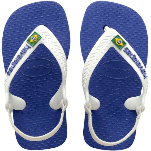 HAVAIANAS N.B BRASIL LOGO FC (AZUL NAVAL)