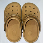 Crocs Clássico Infantil (Bege/Cinza/Azul Claro)