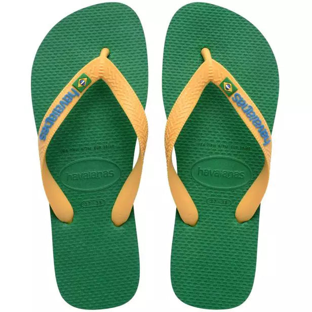 HAVAIANAS BRASIL LOGO FC  (VDE/AMA)