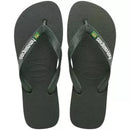 HAVAIANAS T BRASIL LOGO FC  (VERDE OLIVE)