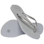 HAVAIANAS SLIM GLOSS FC CINZA GELO