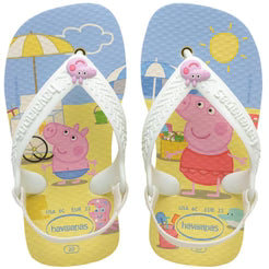 HAVAIANAS N BABY PEPPA PIG FC  (BUTTERCREAM)