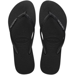 HAVAIANAS SLIM GLITTER II FC PRETO