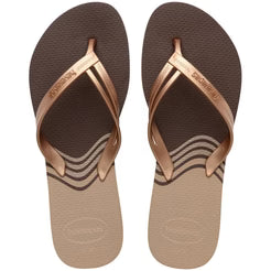 HAVAIANAS ELEGANCE PRT FC (CAFE)