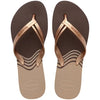HAVAIANAS ELEGANCE PRT FC (CAFE)
