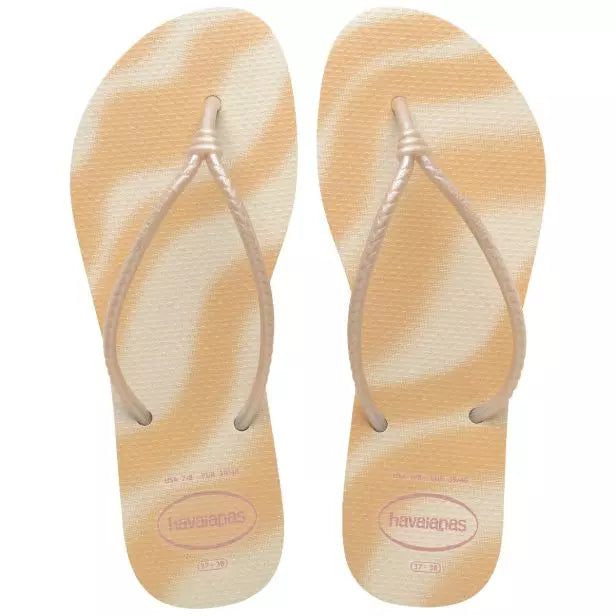HAVAIANAS TUBE GLOSS (BEGE PALHA)