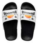 HAVAIANAS SLIDE PRINT FC 33/34 (PRETO/BRANCO)