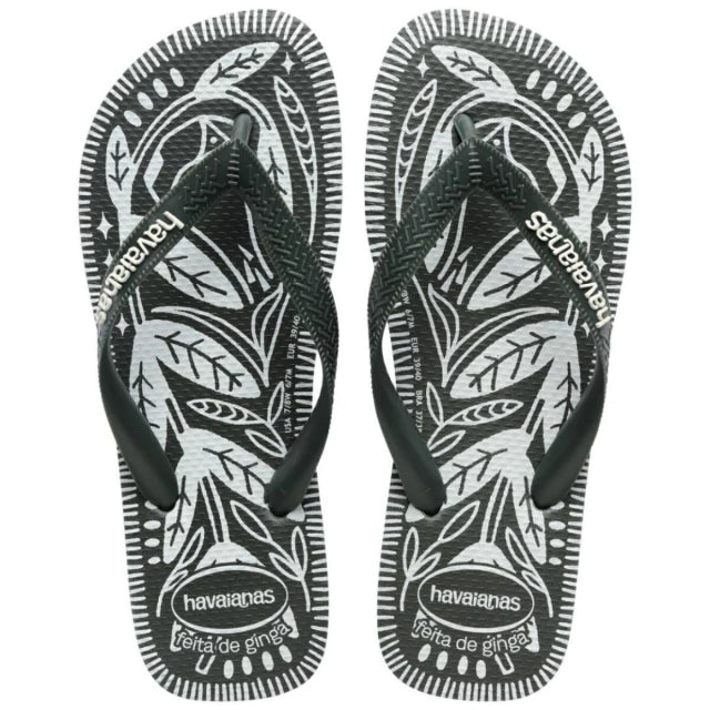 HAVAIANAS F GNG TOP JN FC (VERDE OLIVE)