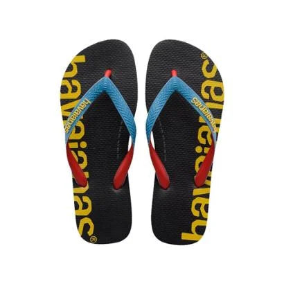 HAVAIANAS T LOGOMANIA FC (PRETO)