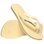 HAVAIANAS BRASIL LOGO FC  (BUTTERCREAM)