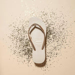 HAVAIANAS SLIM GLITTER II FC TAM AREIA