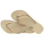 HAVAIANAS SLIM GLITTER II FC TAM AREIA