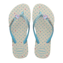 HAVAIANAS K SL GLITTER II FC (BEGE PALHA)