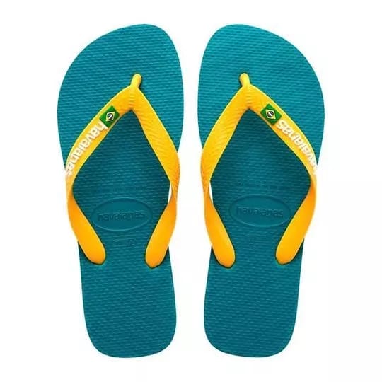 HAVAIANAS TOP BRASIL LOGO INFANTIL (VERDE)