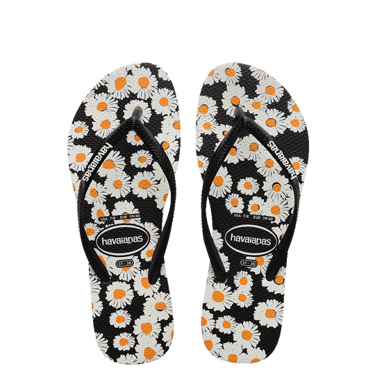 HAVAIANAS SLIM D CAITTI FC (BRANCO)