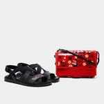 Sandália Disney Fun Bag Minnie (Preto)