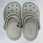 Crocs Clássico Infantil (Bege/Cinza/Azul Claro)