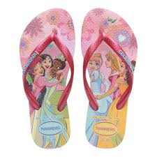 HAVAIANAS KIDS SLIM PRINCESS  (ROSA GLOW)
