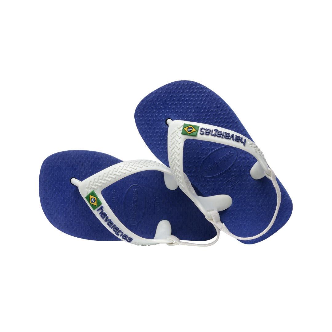 HAVAIANAS N.B BRASIL LOGO FC (AZUL NAVAL)