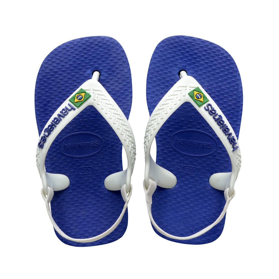 HAVAIANAS N.B BRASIL LOGO FC (AZUL NAVAL)