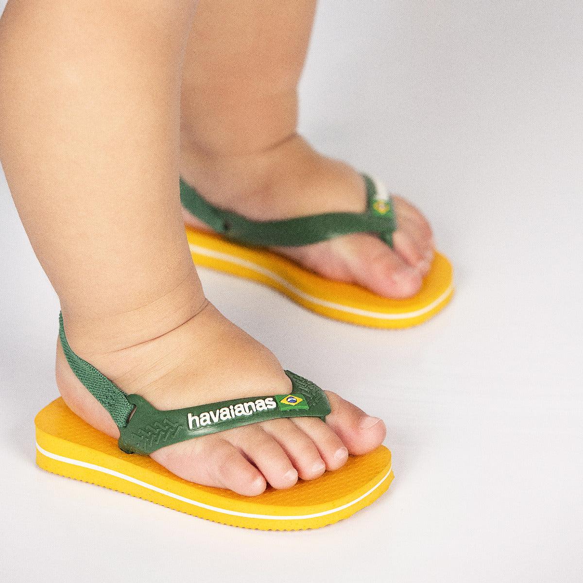 HAVAIANAS N.B BRASIL LOGO FC (AMARELO POP)