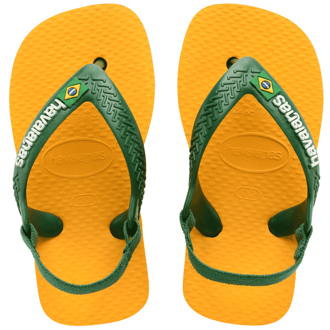 HAVAIANAS N.B BRASIL LOGO FC (AMARELO POP)