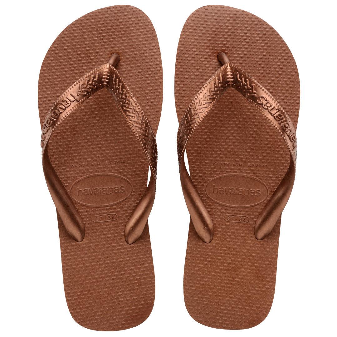 HAVAIANAS TOP TIRAS FC (FERRUGEM/COBRE)