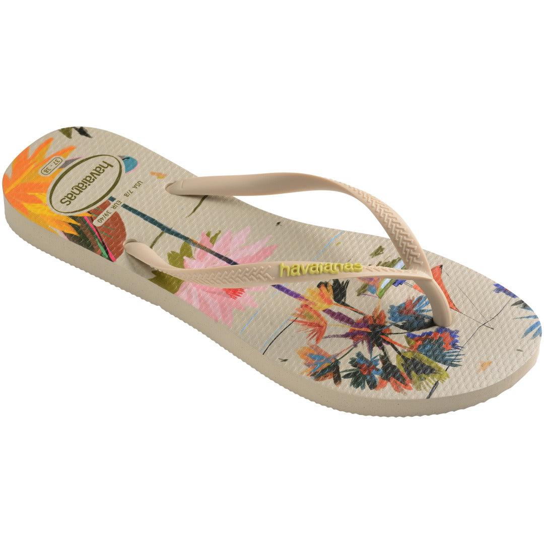 HAVAIANAS SL SMR BLISS FC  (BEGE PALHA)