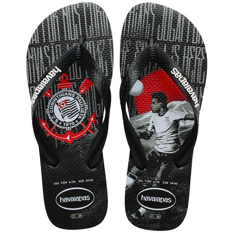 HAVAIANAS TOP TIMES COR  PRETO 2