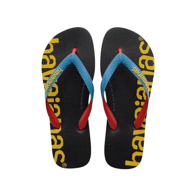 HAVAIANAS T LOGOMANIA FC (PRETO)