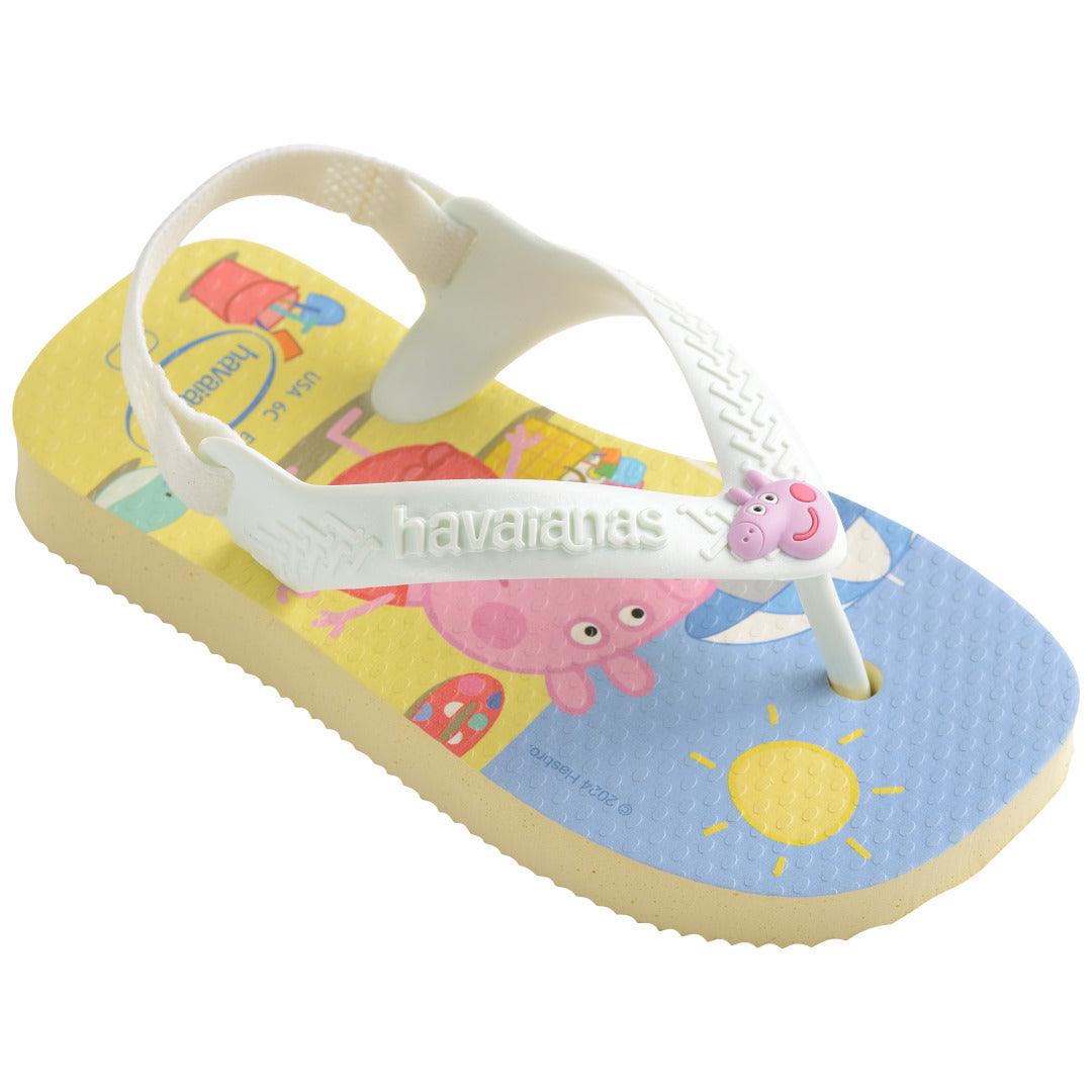 HAVAIANAS N BABY PEPPA PIG FC  (BUTTERCREAM)