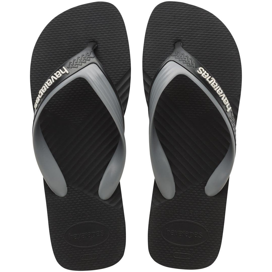 HAVAIANAS DUAL FC  (PRETO/CINZA)