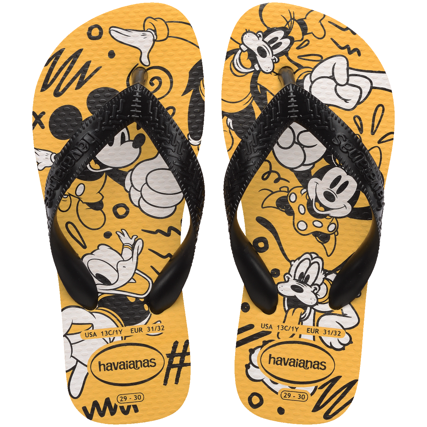 HAVAIANAS KIDS DISNEY FC  (AMARELO)