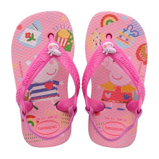 HAVAIANAS BABY PEPPA PIG ROSA FLUX