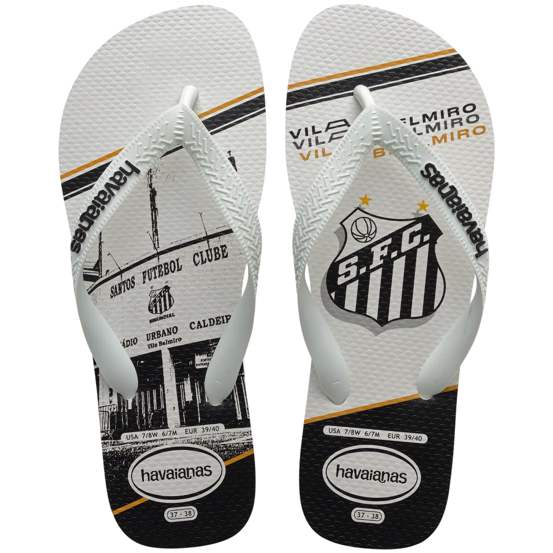 HAVAIANAS TOP TIMES SANTOS FC (BRANCA) - ...