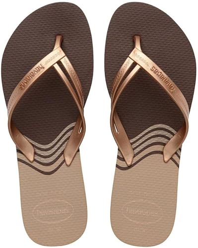 HAVAIANAS ELEGANCE PRT FC (CAFE)