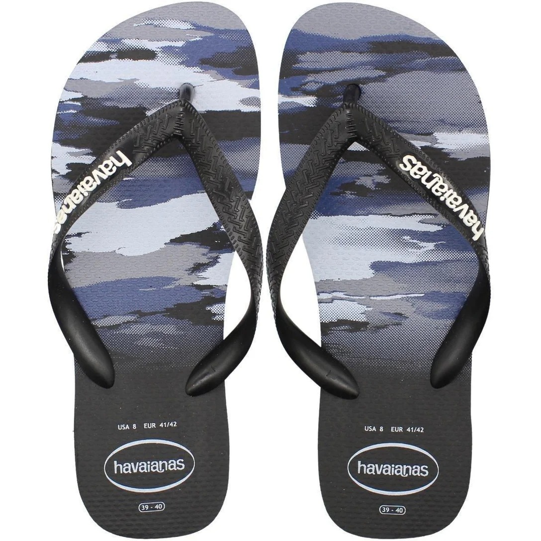 Havaianas TOP camu Fc (Preto)