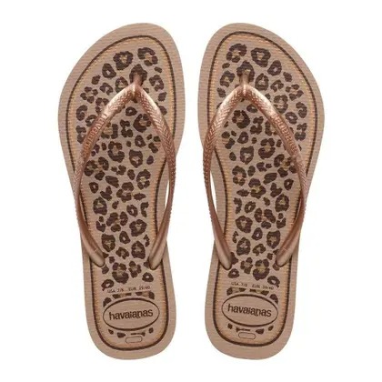 Havaianas Slim Animals FC  (Rose Gold)
